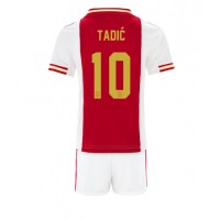 Ajax Dusan Tadic #10 Hjemmebanesæt Børn 2022-23 Kortærmet (+ Korte bukser)